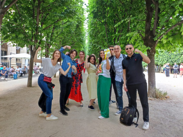 Activité de team building au musée du Louvre